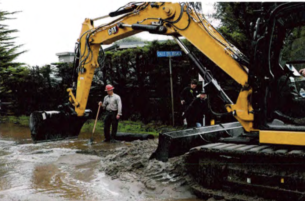 flooding of the 'calle' neighborhoods